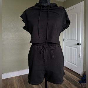 2 Piece Lounge Sweatsuit Set